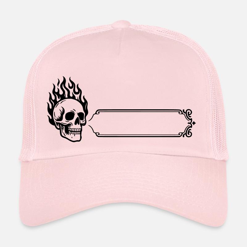 Skull - Surname, first name Trucker Cap