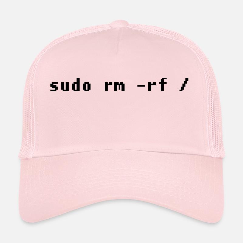 Conception drôle d'admin de Linux Casquette trucker 