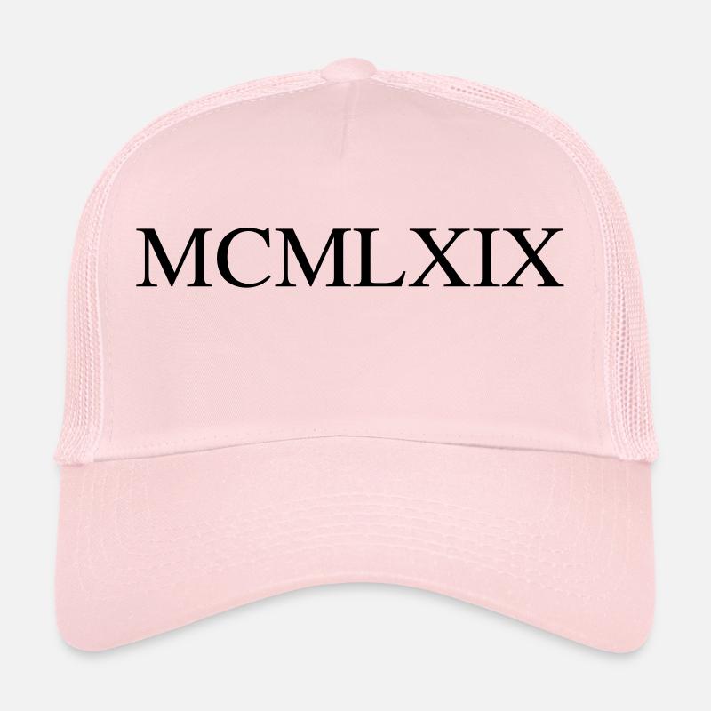 1969 - Trucker Cap - Hellrosa