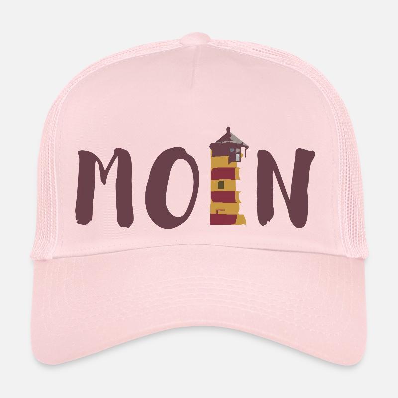 moin - Trucker Cap - Hellrosa