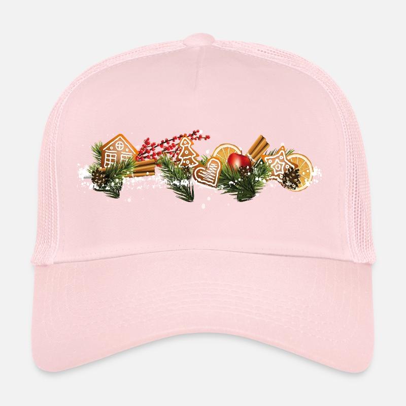 Weihnachtsplätzchen - Trucker Cap - Hellrosa