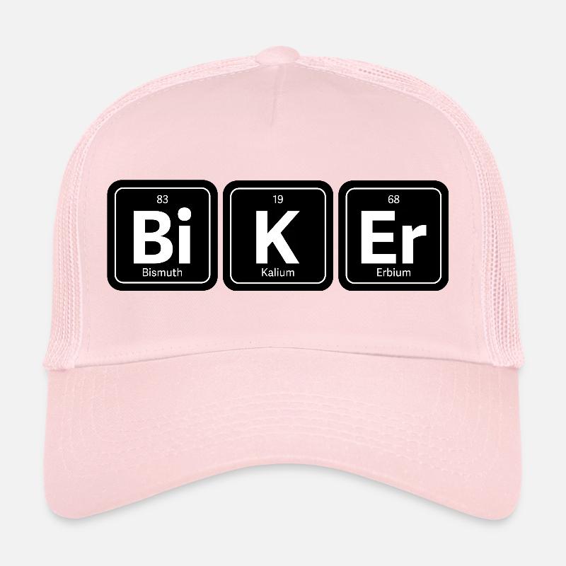 Bi K Er Biker - Trucker Cap - Hellrosa