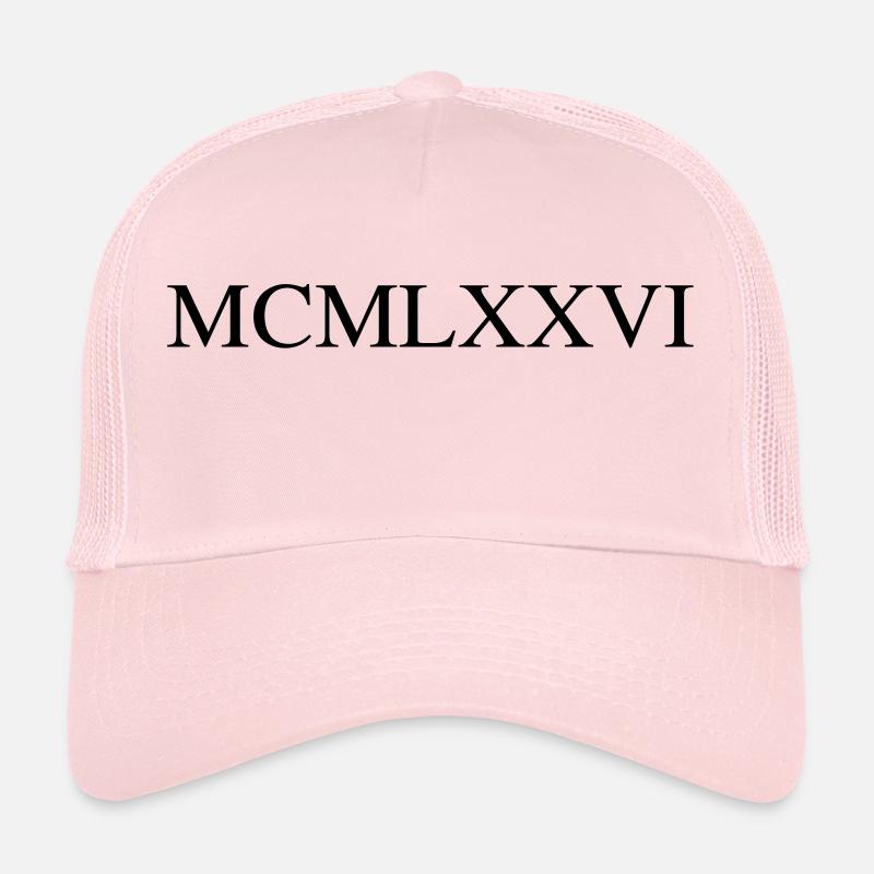 1976 - Trucker Cap - Hellrosa