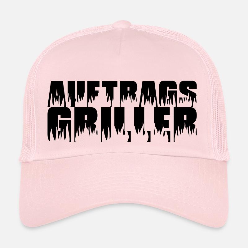 Afin Griller - Casquette trucker  - rose pâle