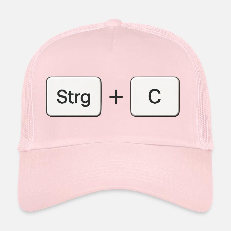 Combinaison de touches Copy Ctrl + C Casquette trucker 