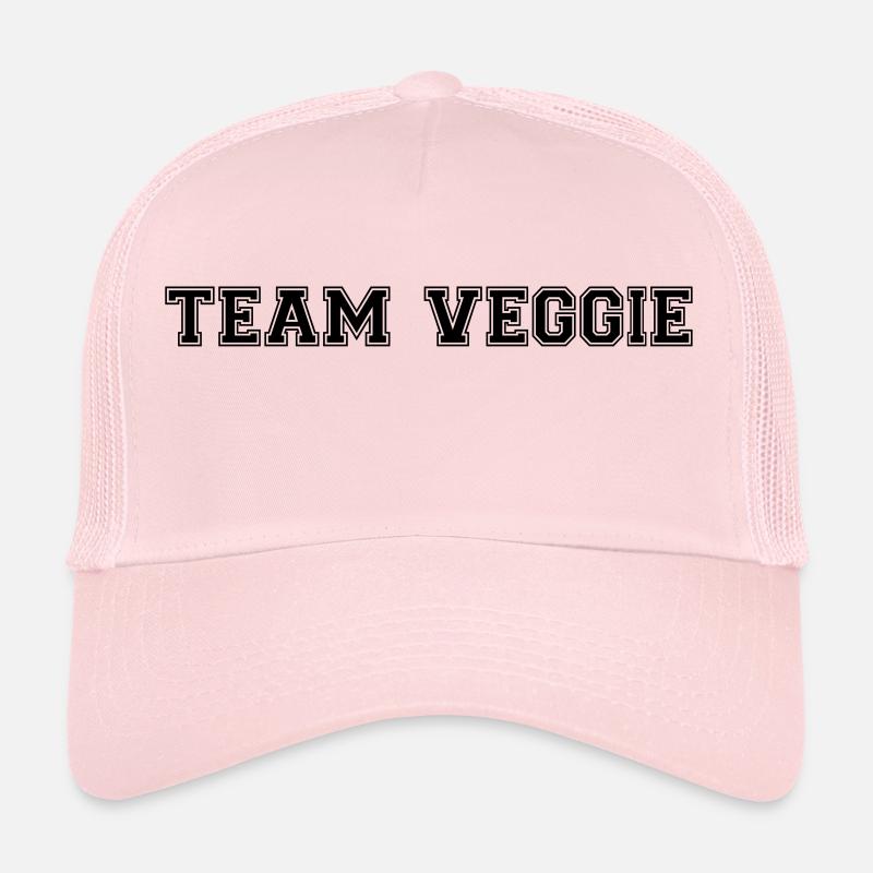 Team Veggie - Trucker Cap - Hellrosa