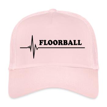 Floorball - Trucker Cap - Hellrosa - Vorne