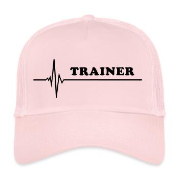 Puls - Trainer - Trucker Cap - Hellrosa - Vorne