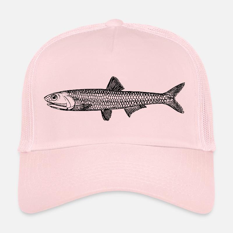 fish425 - Trucker Cap - Hellrosa
