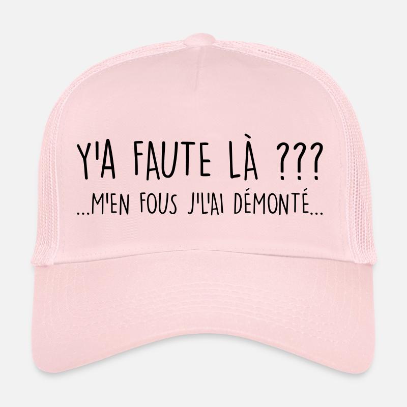 Y a faute ? Casquette trucker 