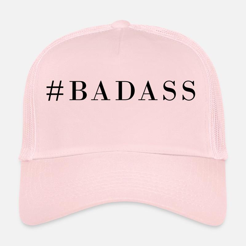 Rhombus badass - Trucker Cap - pale pink