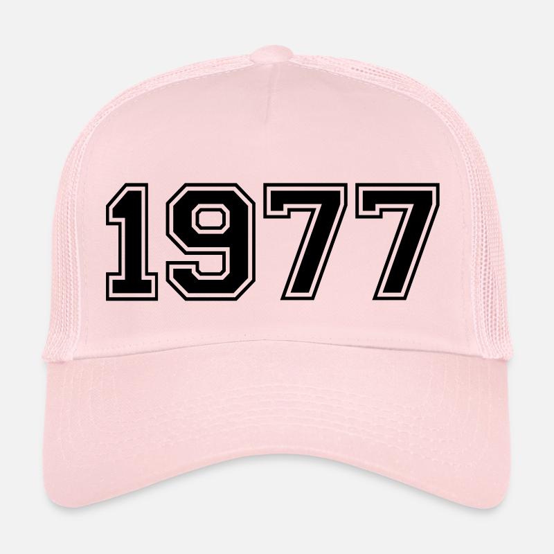 1977 - Trucker Cap - Hellrosa