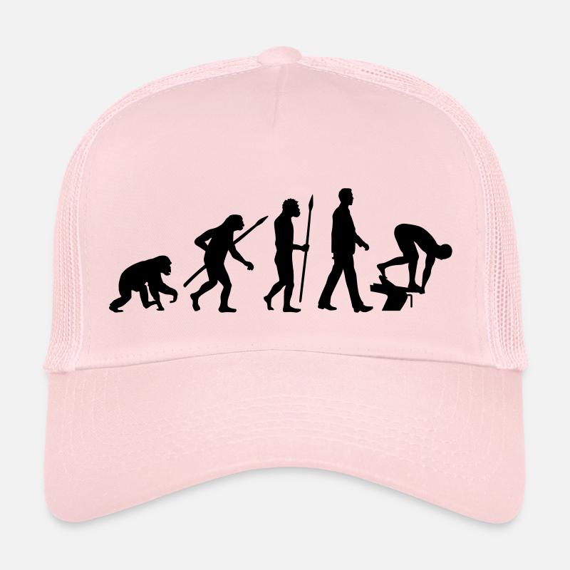 evolution_schwimmer_102012_a_1c - Trucker Cap - Hellrosa