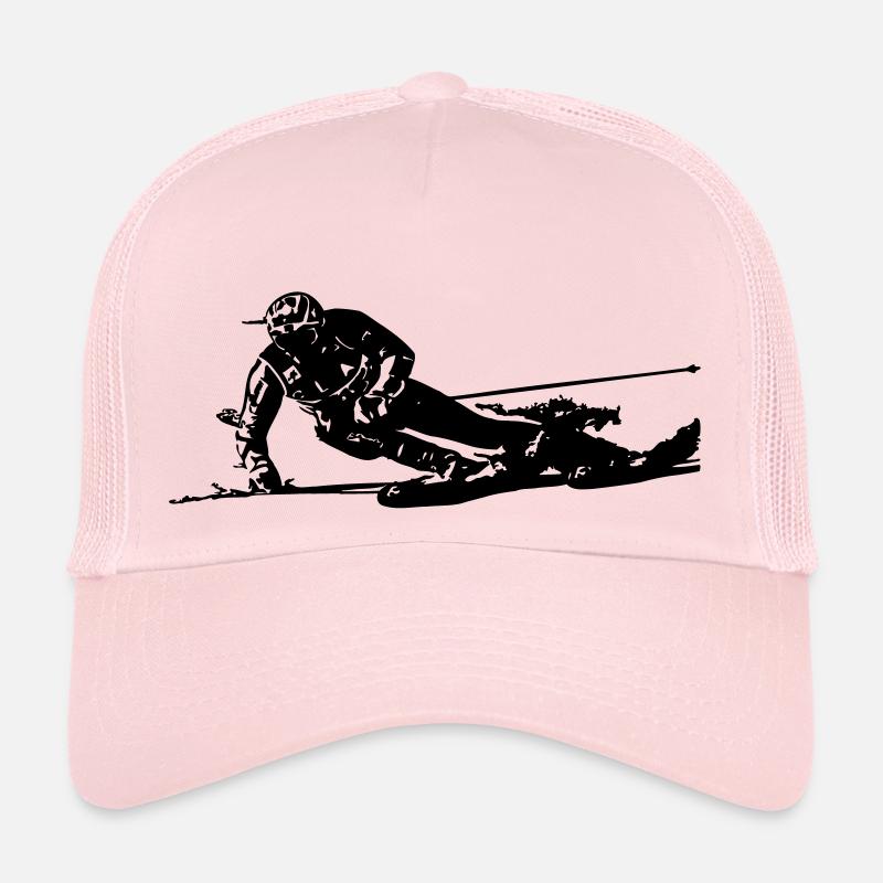 Skier 3 - Trucker Cap - Hellrosa