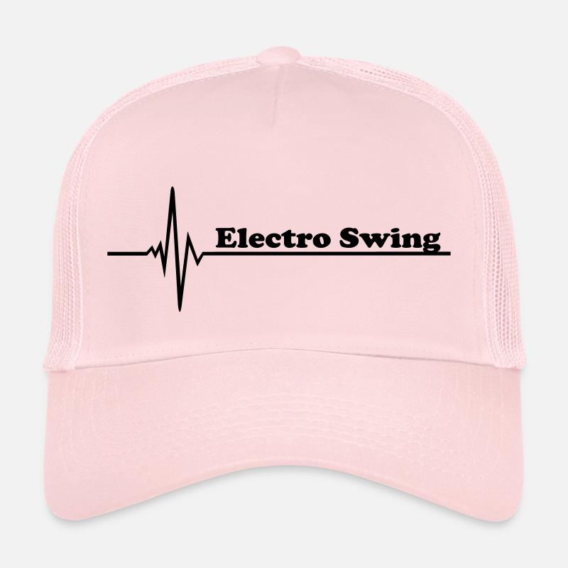 Electro Swing - Casquette trucker - rose pâle