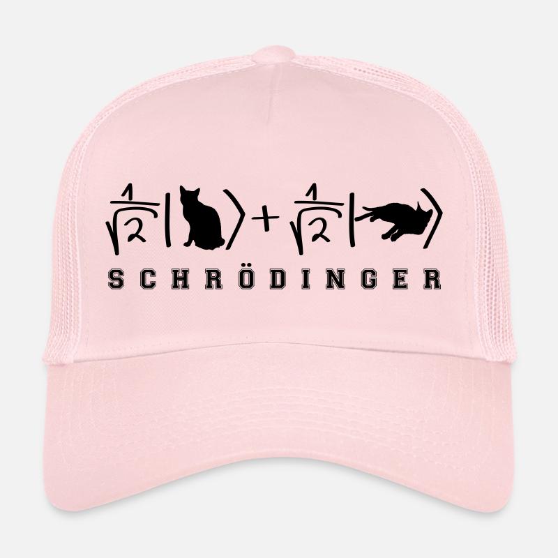 Phsyique Schrödinger Chat Casquette trucker 