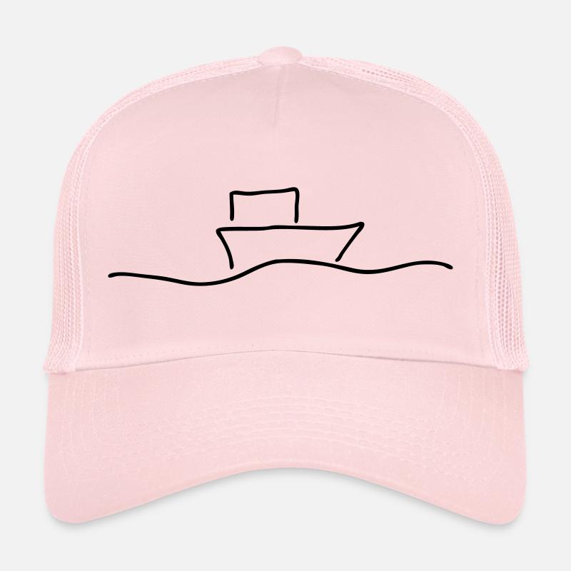 boot auf meer Trucker Cap