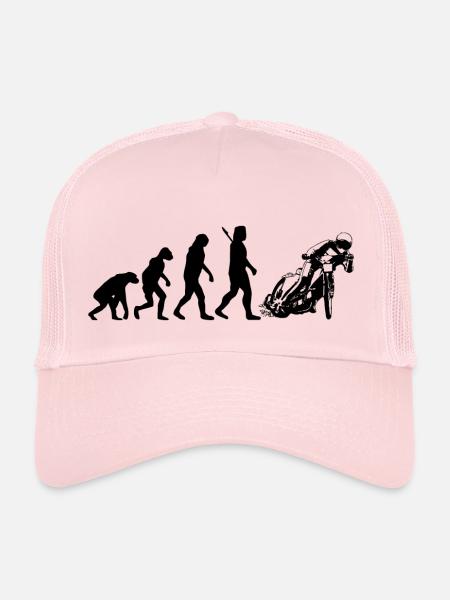 Speedway - Casquette trucker  - rose pâle - Devant