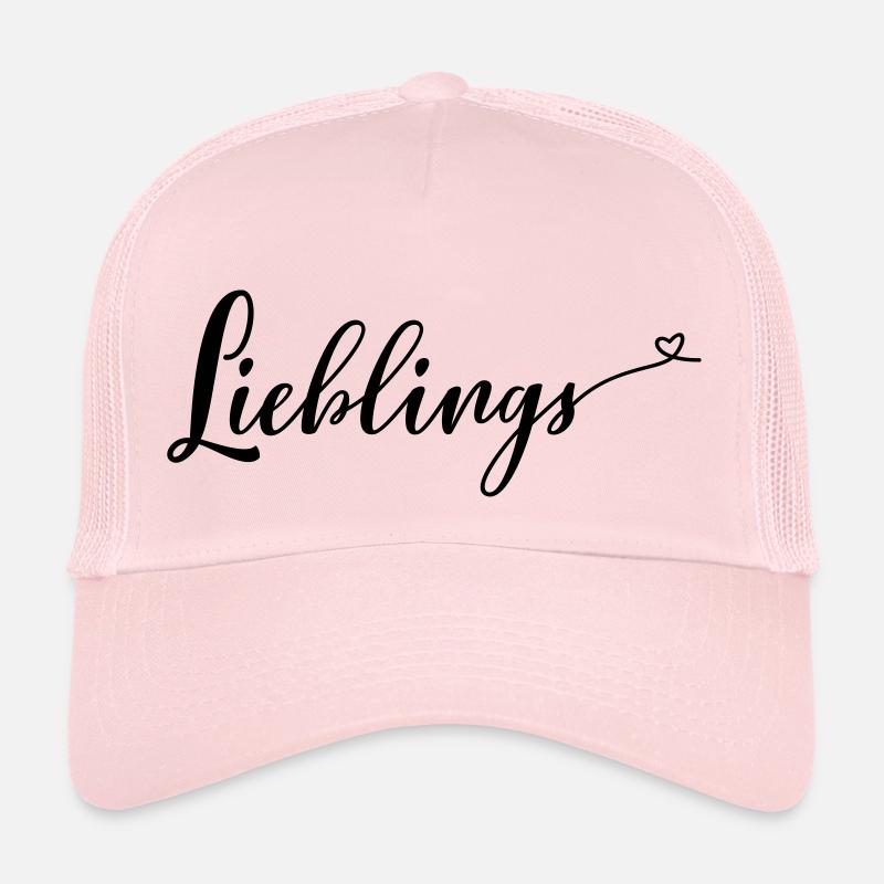 Lieblings - Trucker Cap - Hellrosa