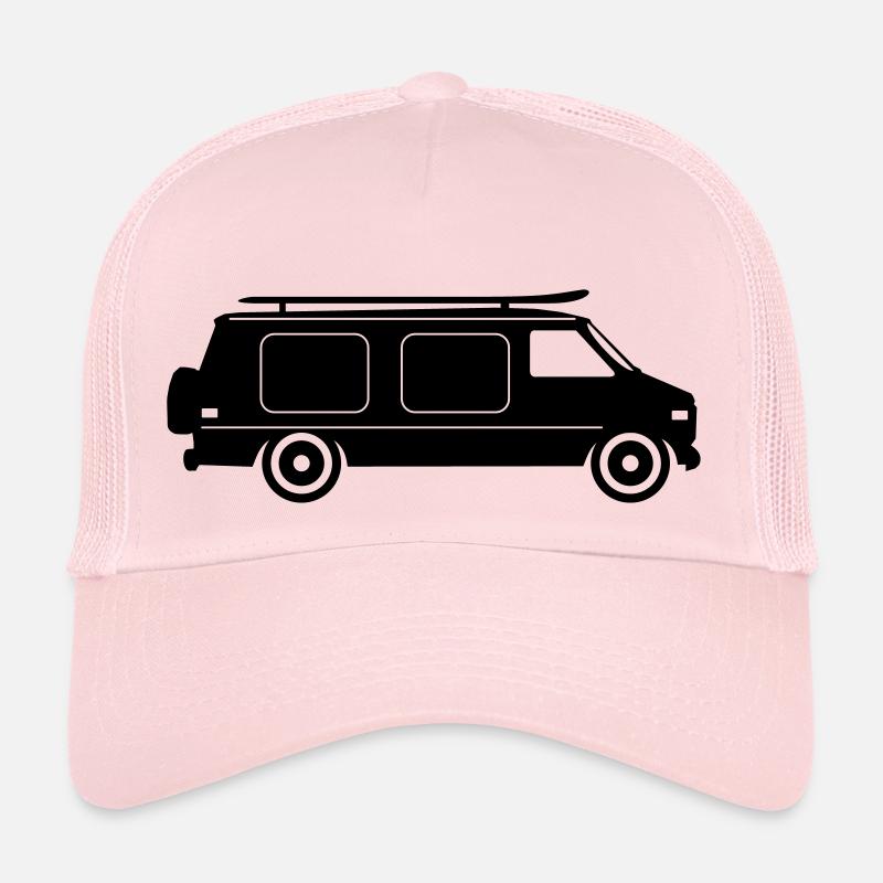 CAMPER BUS Wohnmobil Auto Trucker Cap