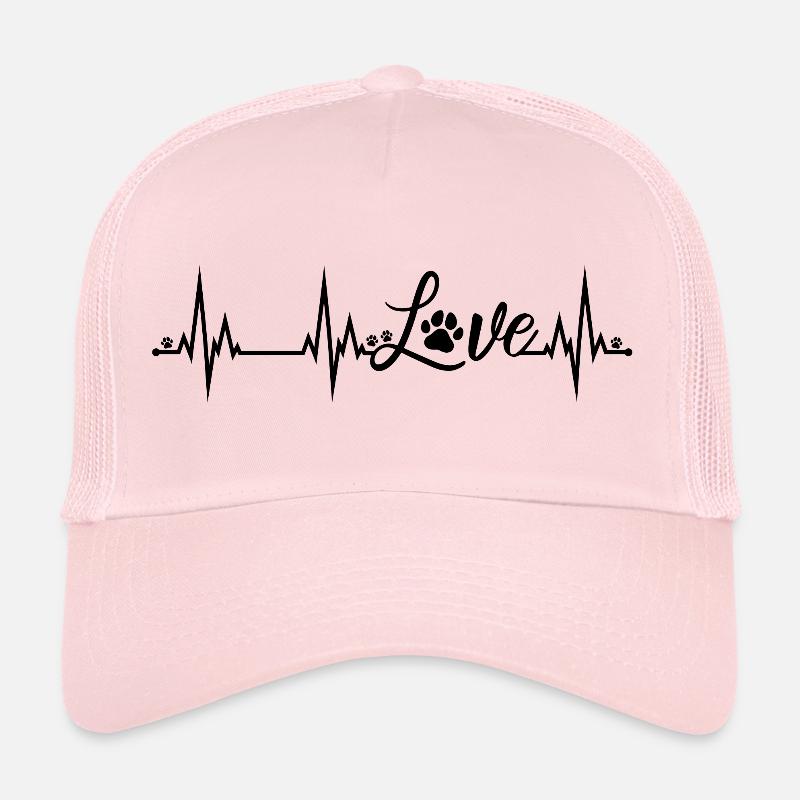 Pfote Herzschlag Trucker Cap