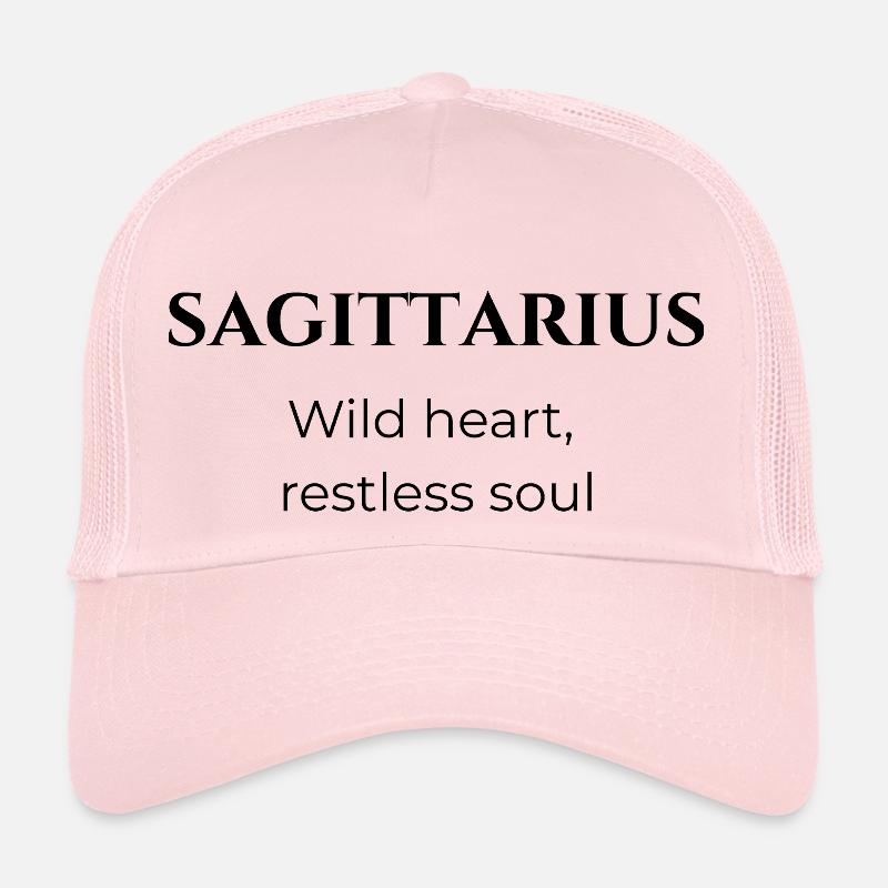 Citation ironique du Sagittaire Casquette trucker 