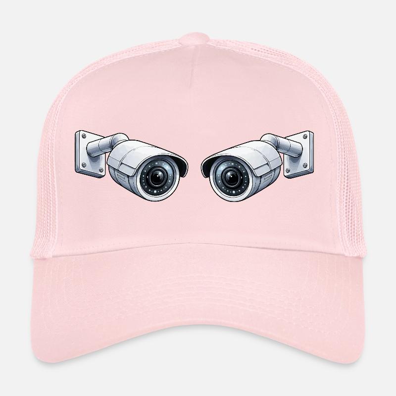 Caméra de surveillance Casquette trucker 