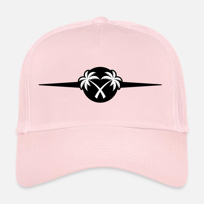 Icône de Palm Trees Beach Casquette trucker 
