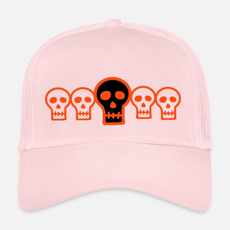 Têtes de Mort Casquette trucker 