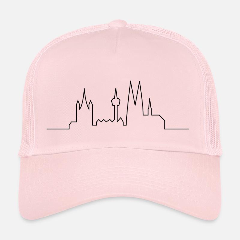 Köln - Trucker Cap - Hellrosa