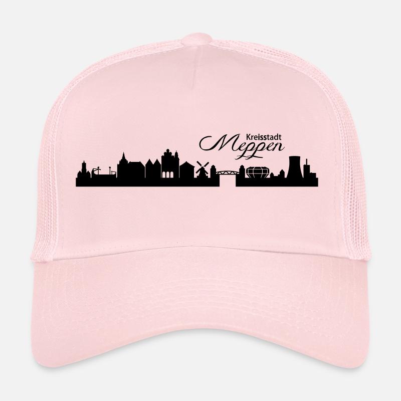 Meppener Skyline - Trucker Cap - Hellrosa