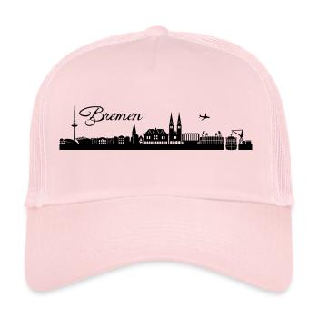 Bremer Skyline - Trucker Cap - Hellrosa - Vorne
