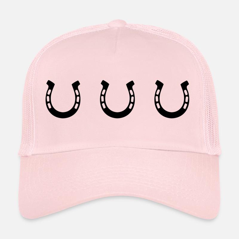 bourrin fer à cheval Casquette trucker 