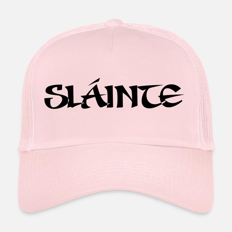 Slainte text de - Trucker Cap - Hellrosa
