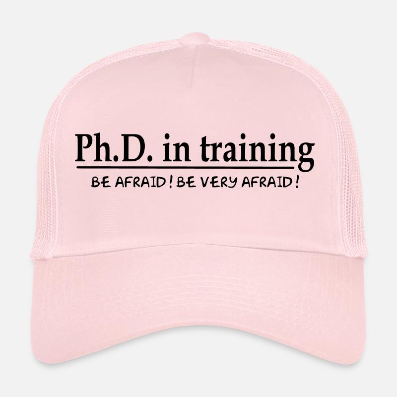 PhD in training Casquette trucker 
