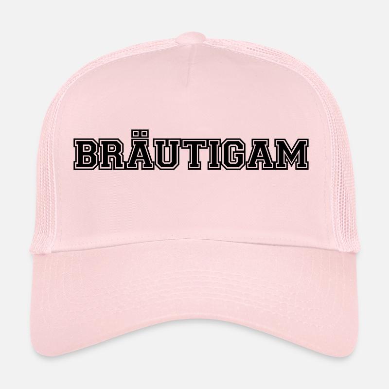 Bräutigam - Trucker Cap - Hellrosa
