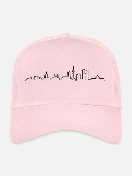 Skyline München - Trucker Cap - Hellrosa