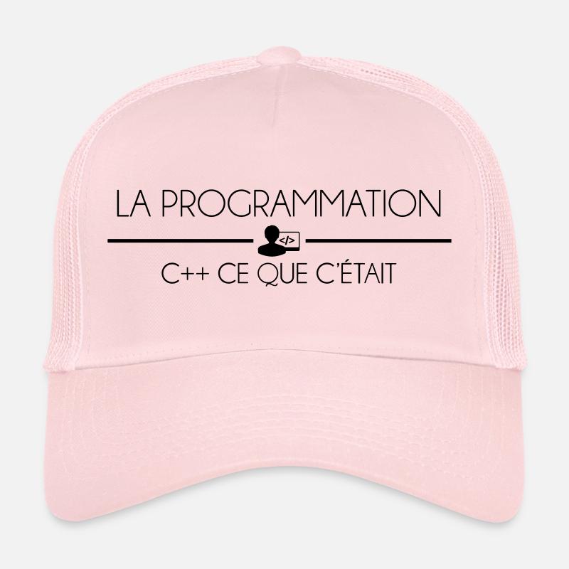 Programmation C++ Casquette trucker 