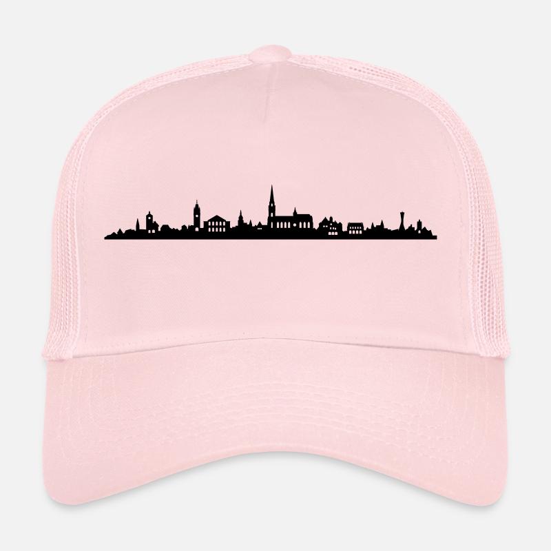 Skyline Freiburg - Trucker Cap - Hellrosa