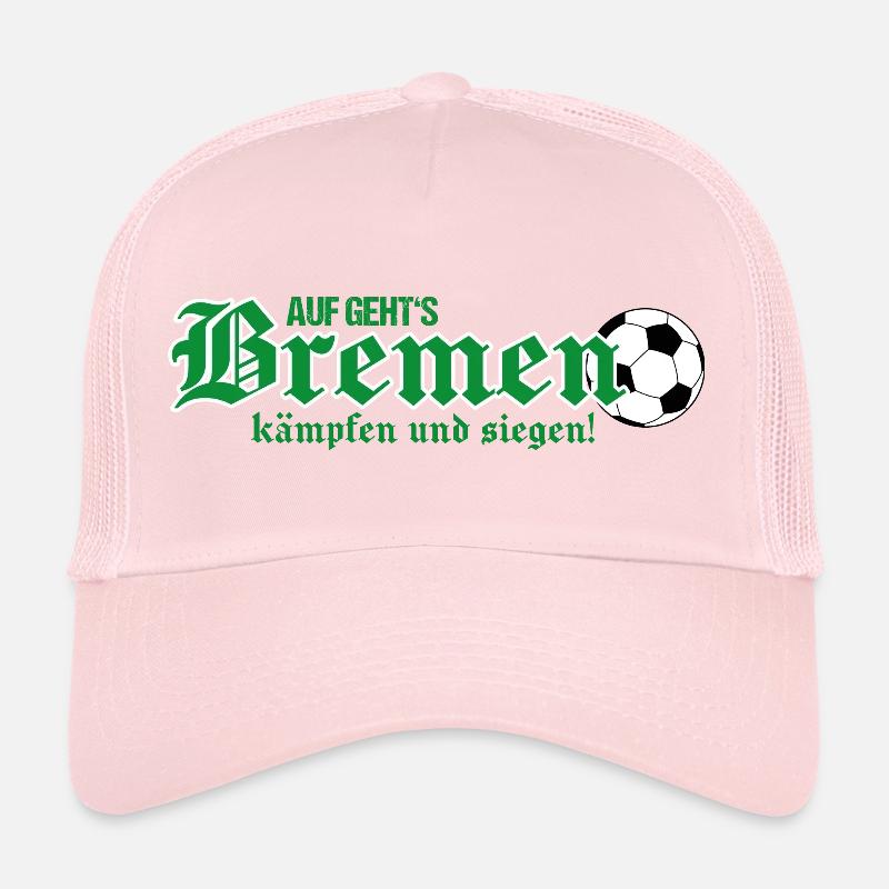 Bremen kämpfen und siegen - Trucker Cap - Hellrosa
