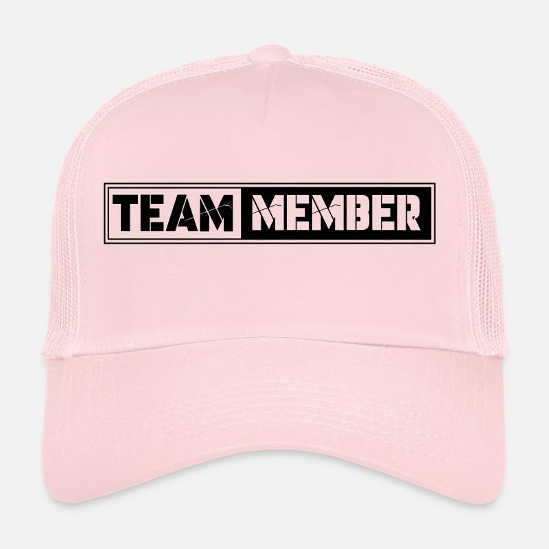 Équipier - Casquette trucker - rose pâle