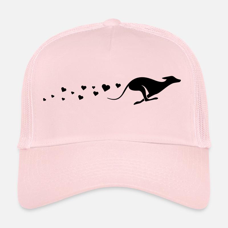 Windhund Liebe – L’amour des lévriers Casquette trucker 
