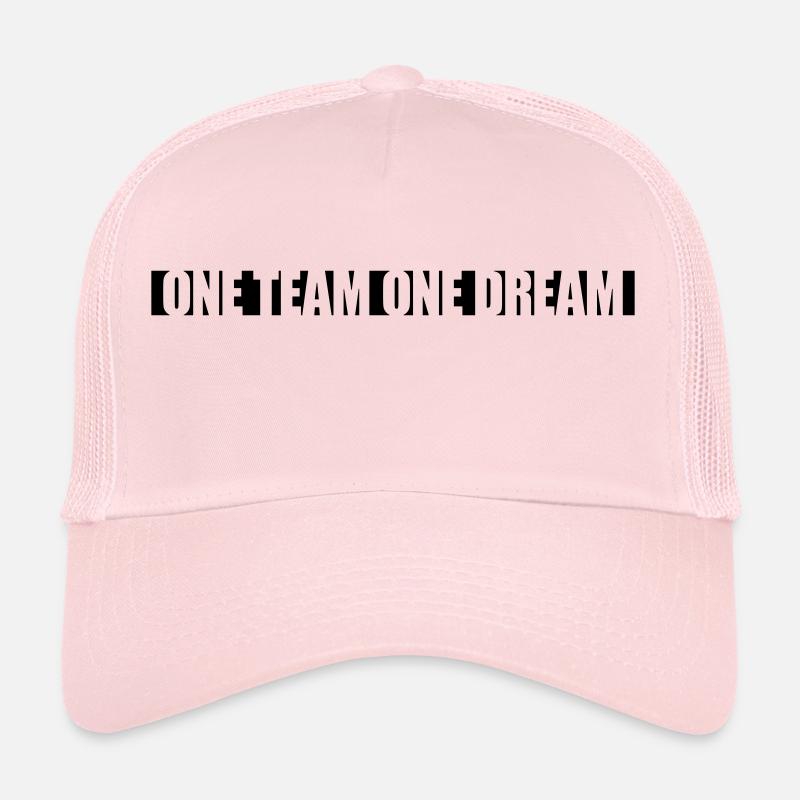 Slogan Une équipe Casquette trucker 