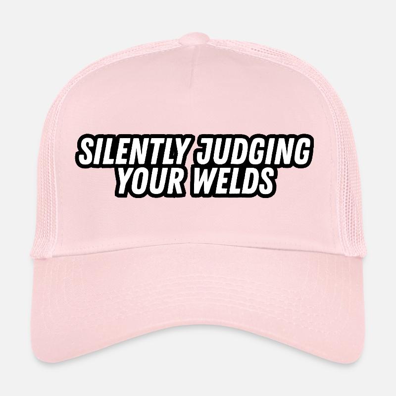 JDM sticker - Silently judging your welds Casquette trucker 