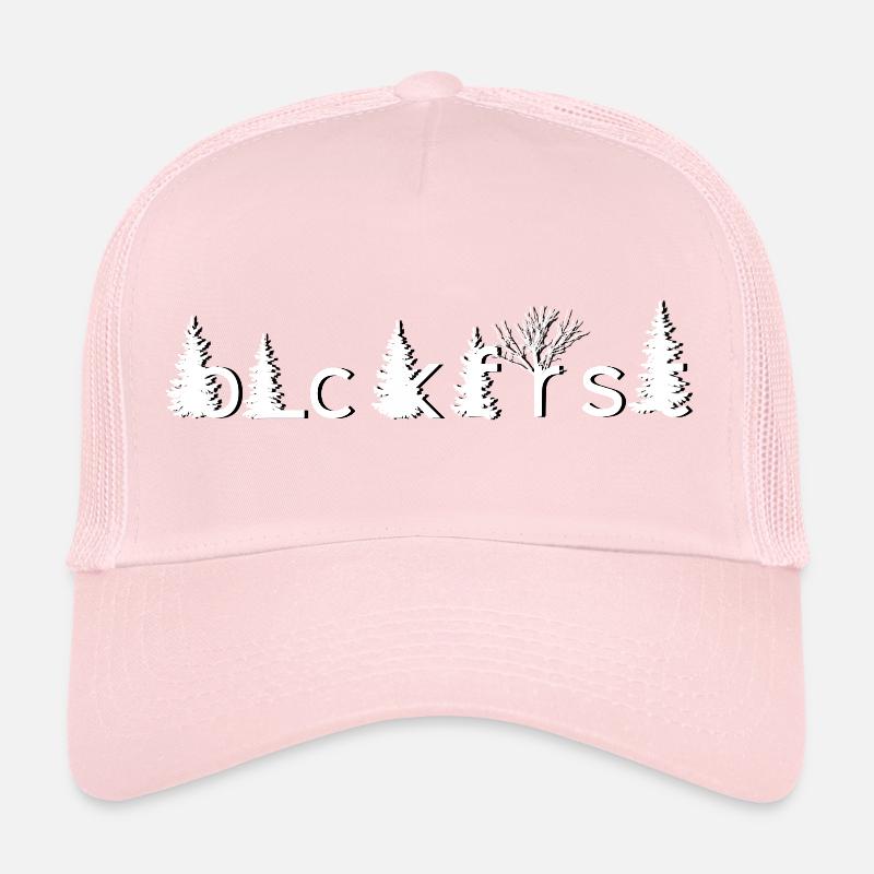 blckfrst white - Trucker Cap - Hellrosa