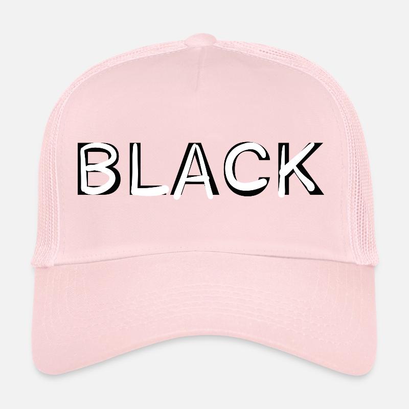 BLACK - Trucker Cap - Hellrosa