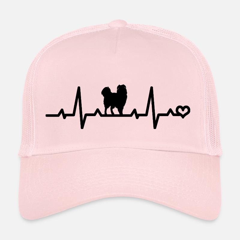 Australian Shepherd Aussie Liebe Herzfrequenz EKG Trucker Cap