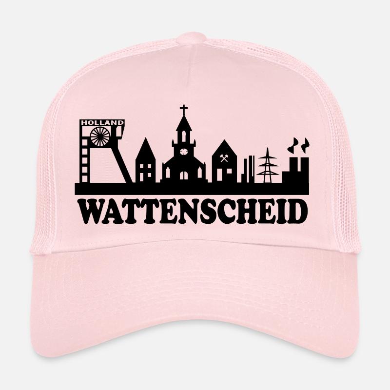 Skyline Wattenscheid - Trucker Cap - Hellrosa