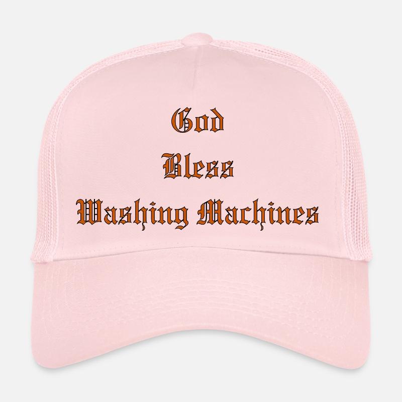 GodBlessMachines à laver Casquette trucker 