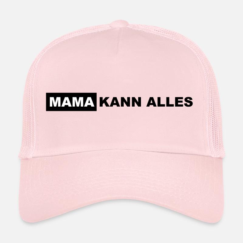 Maman sait tout faire Lettrage Casquette trucker 